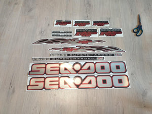 Stickers set for Sea-doo Rxp 215 Supercharged-model 2006 Graphics decals kit