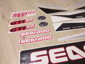 Stickers set for Sea-doo GTI 130-Graphics decals kit-Stickers Set Sea-Doo Gti 130