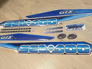 Stickers set for Sea-doo Gtx 215 Limited -model 2005-2007 Graphics decals kit