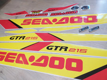 Load image into Gallery viewer, Stickers set for Sea-doo GTR 215-Graphics decals kit-Stickers set for Sea-doo gtr 215 model 2015