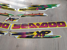 Load image into Gallery viewer, Stickers set for Sea-doo XP  -model 1997-1999 Graphics decals kit