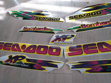 Load image into Gallery viewer, Stickers set for Sea-doo XP  -model 1997-1999 Graphics decals kit