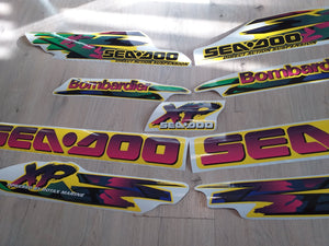 Stickers set for Sea-doo XP  -model 1997-1999 Graphics decals kit