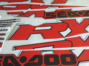 Stickers set for Sea-doo/BRP RXT 215 model 2008-2009-Graphic decals kit