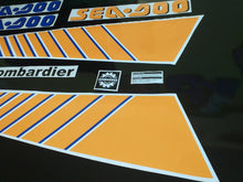 Load image into Gallery viewer, Stickers set for Sea-doo SP Bombardier 1990-1991-Graphics decals kit- Sea-doo Sp