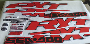 Stickers set for Sea-doo/BRP RXT 215 model 2008-2009-Graphic decals kit